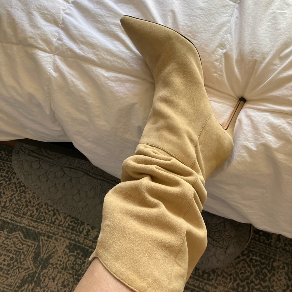 JCREW SUEDE buttery soft boots size 8